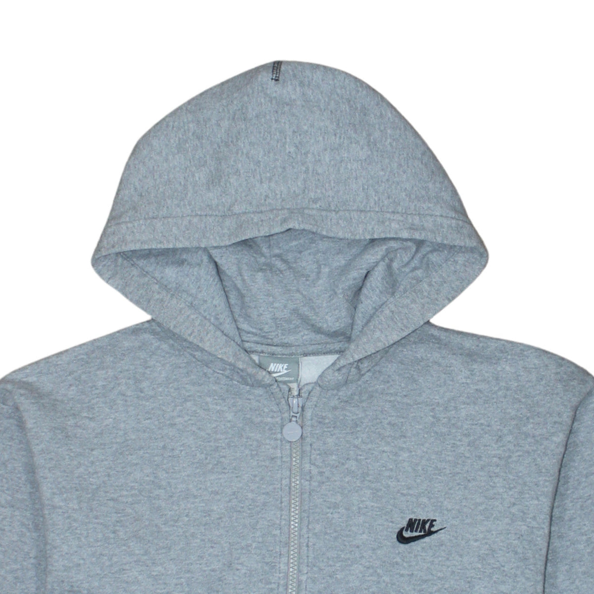 Nike Boys Grey XL Full Zip Fleece Hoodie Sweatshirt