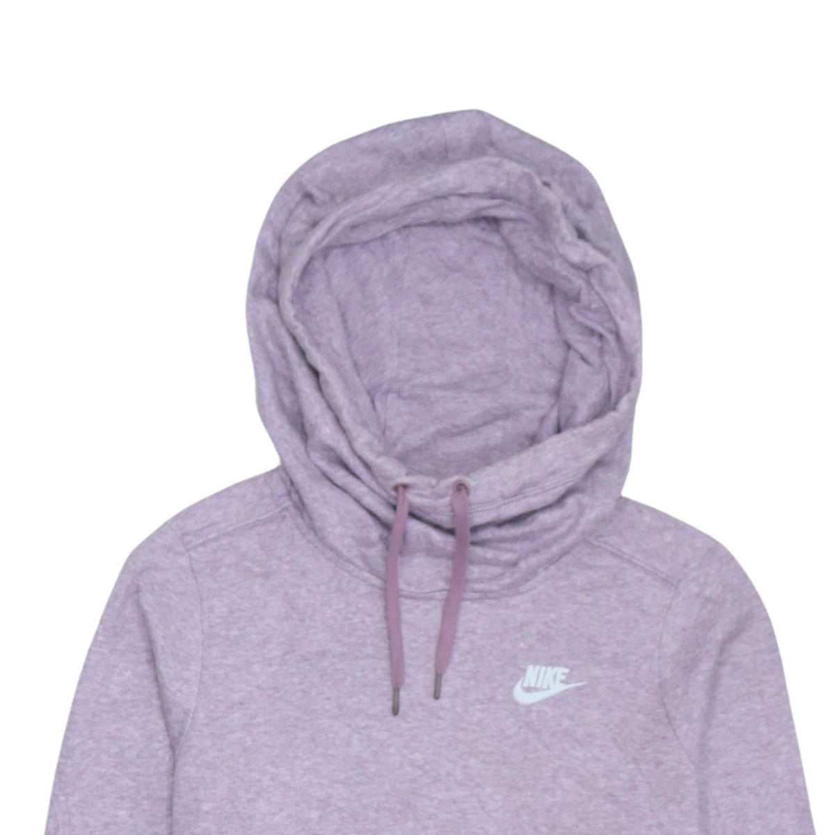 Nike Men's Purple Pullover Hoodie XS Fleece Logo Sweatshirt