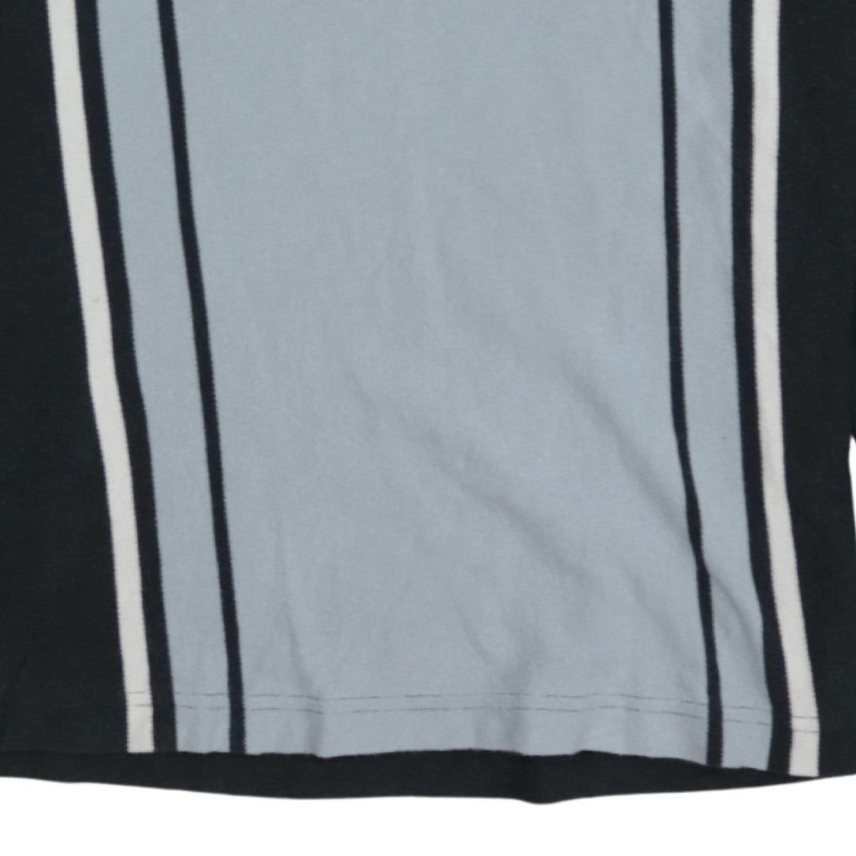 Lacoste Men's Black & Grey Striped Long Sleeve Polo Shirt Size L