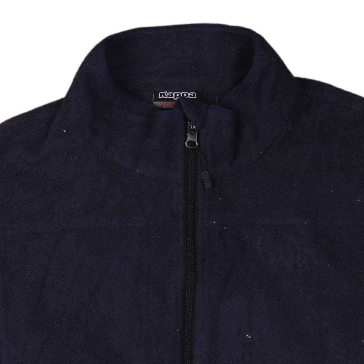 Kappa Men's Blue Fleece Full Zip Jacket XL Sports Casual