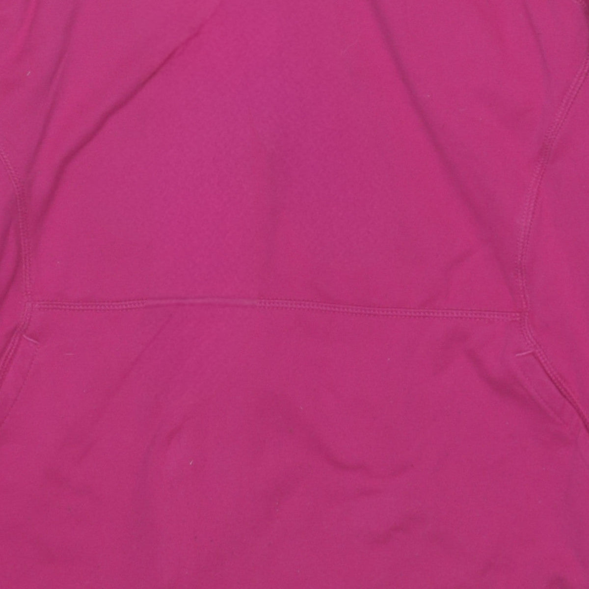 Adidas Girls Pink Pullover Hoodie Size L Fleece Lined Sportswear