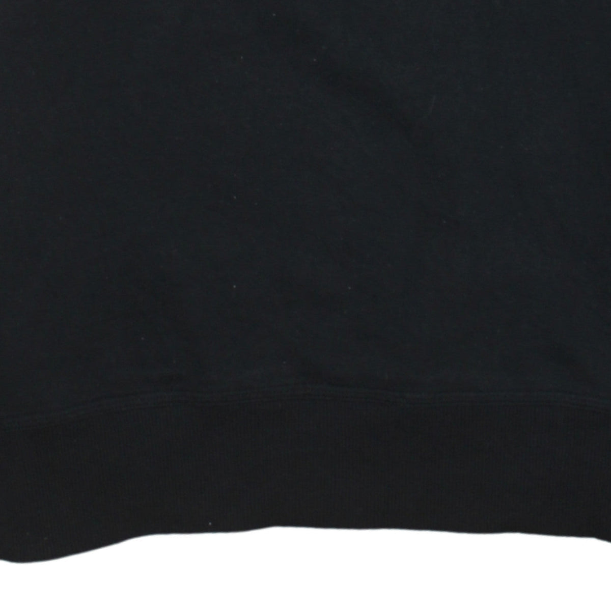 Champion Men's Black Small Crew Neck Logo Sweatshirt