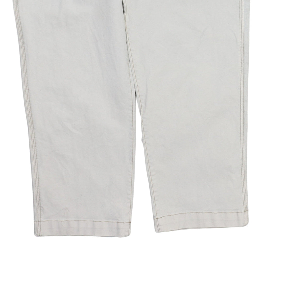 Gap Women’s Ivory Straight Leg Jeans Size 14 Regular Fit