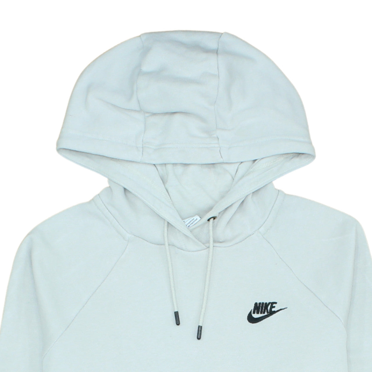 Nike Men's White Pullover Hoodie Size S Logo Fleece Sportswear