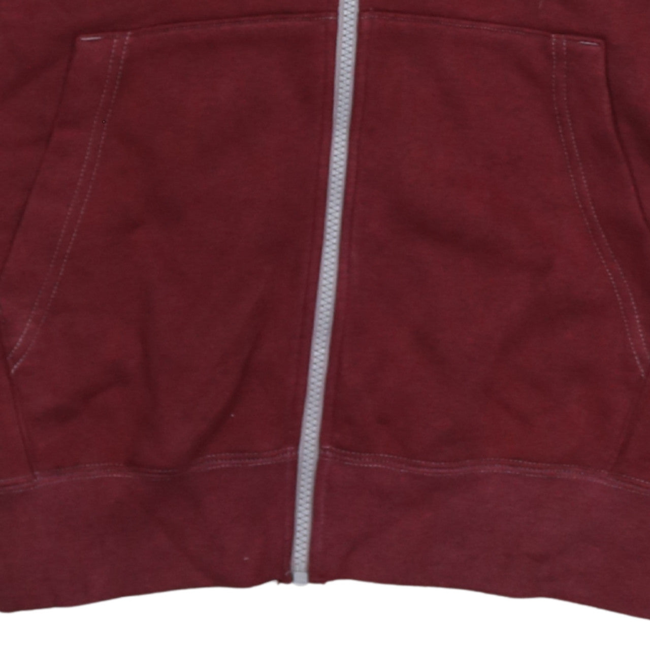 Nike Men's Red Full Zip Hoodie Small Regular Fit
