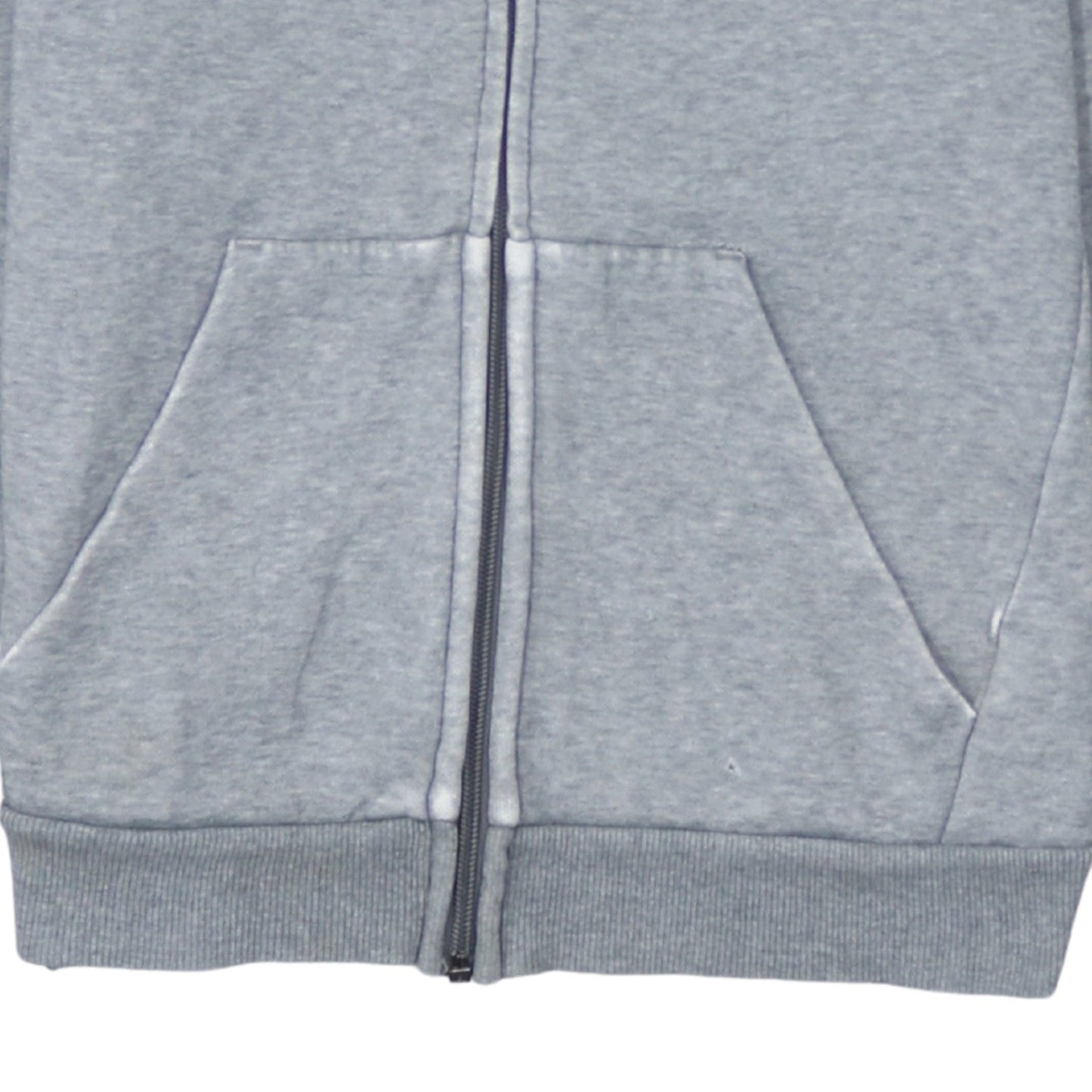 Puma Boys Grey Full Zip Hoodie Size 13-14 Years Graphic Print Sportswear