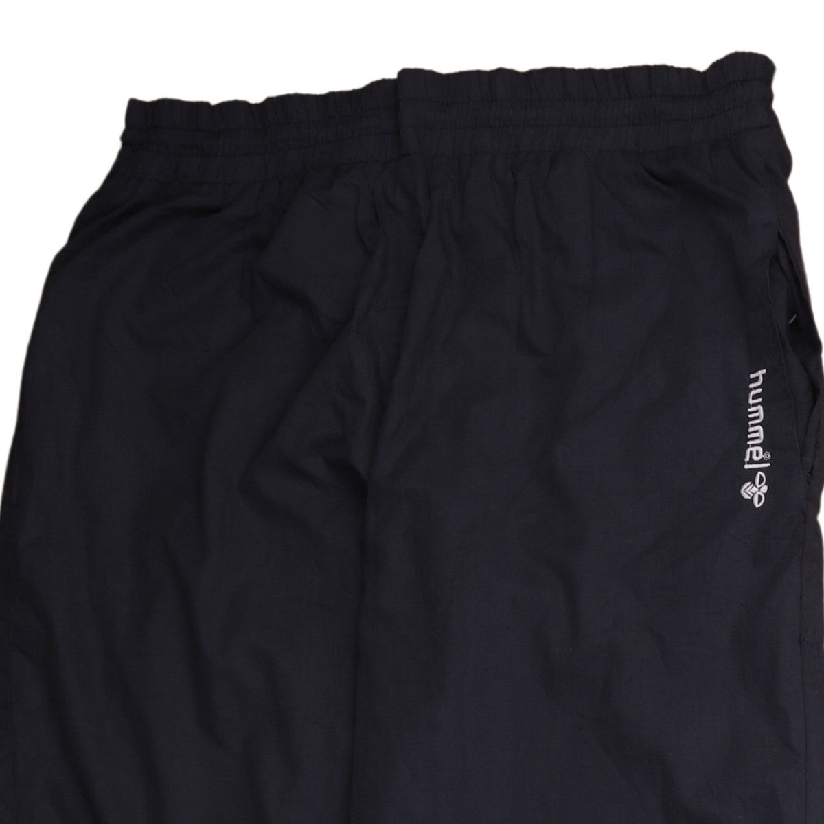Hummel Men's Black Track Pants M Lightweight Sports Trousers