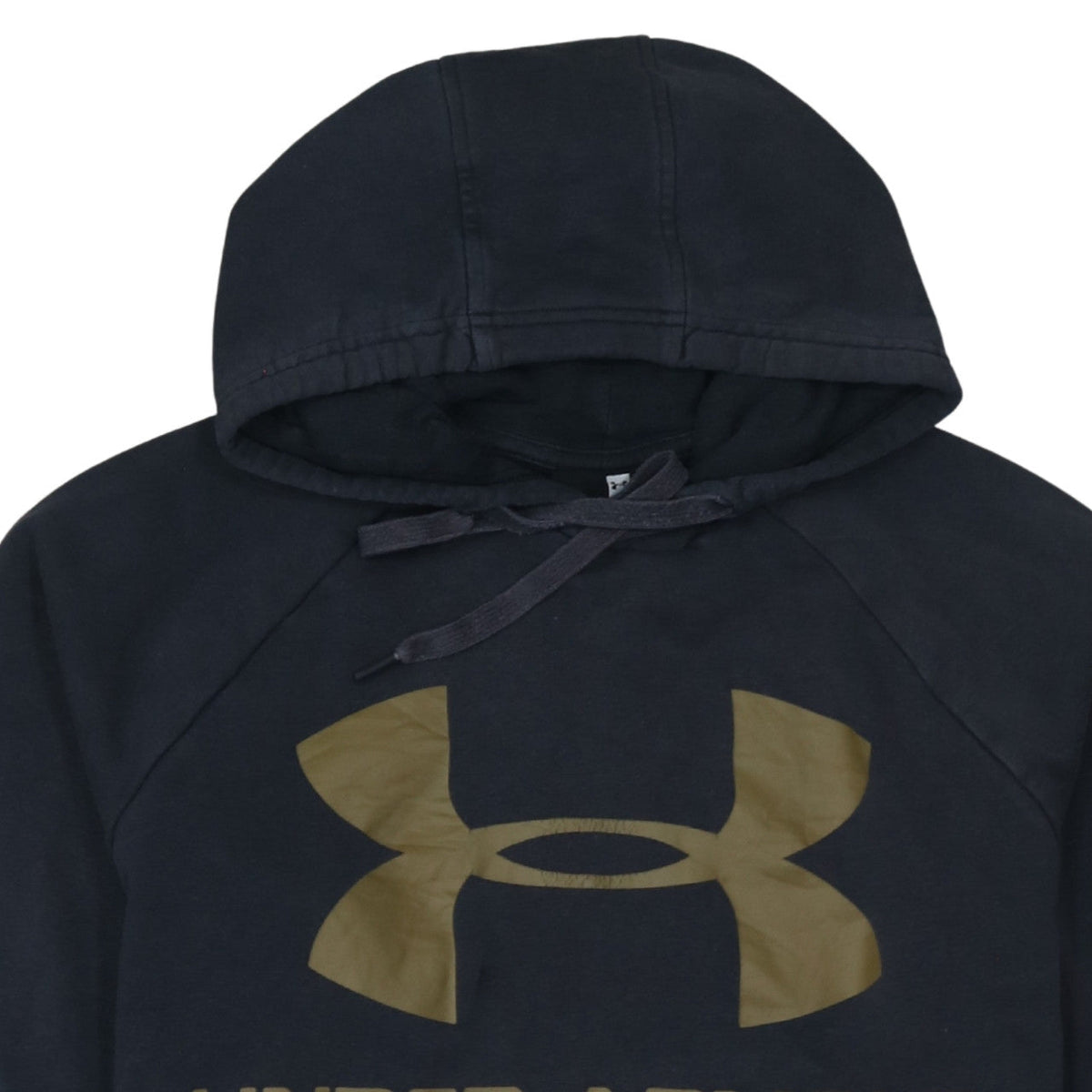 Under Armour Men's Black Pullover Hoodie Medium Sports Fleece