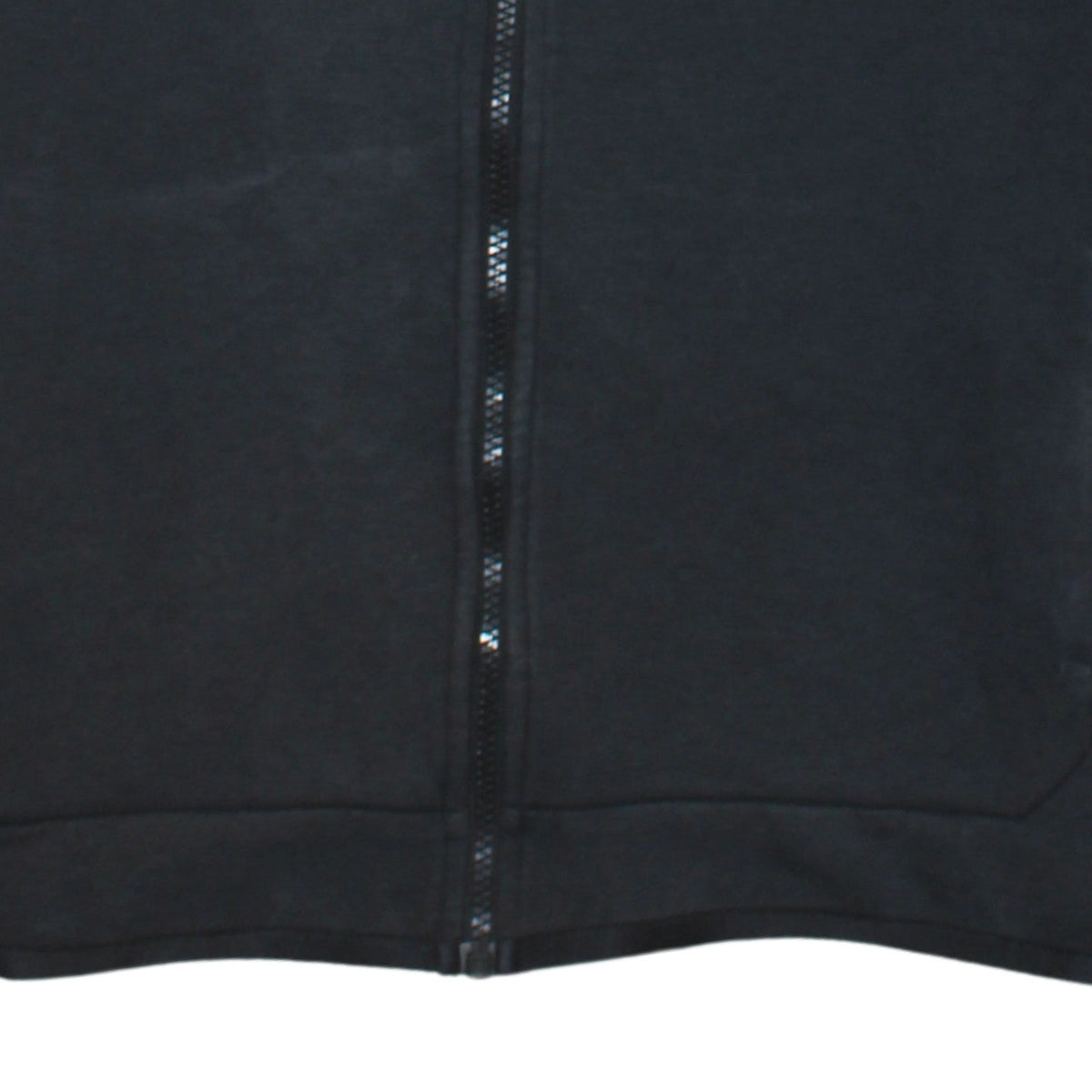 Nike Boys Black XL Full Zip Hoodie with Logo and Pockets