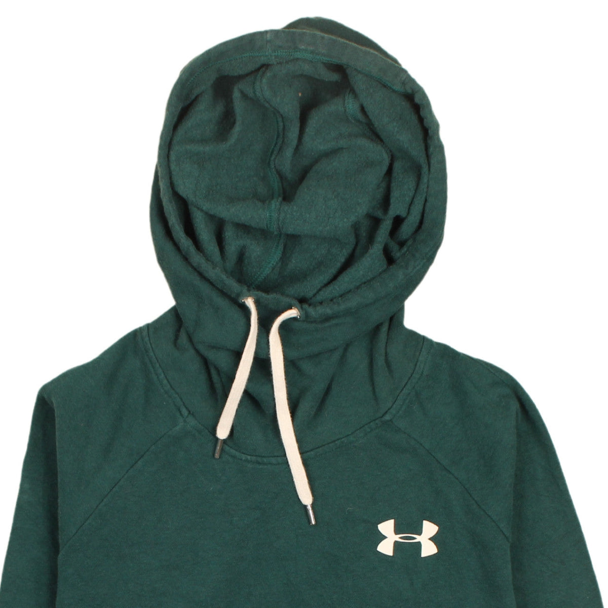 Under Armour Men's Green Pullover Hoodie Size L Sports Fleece