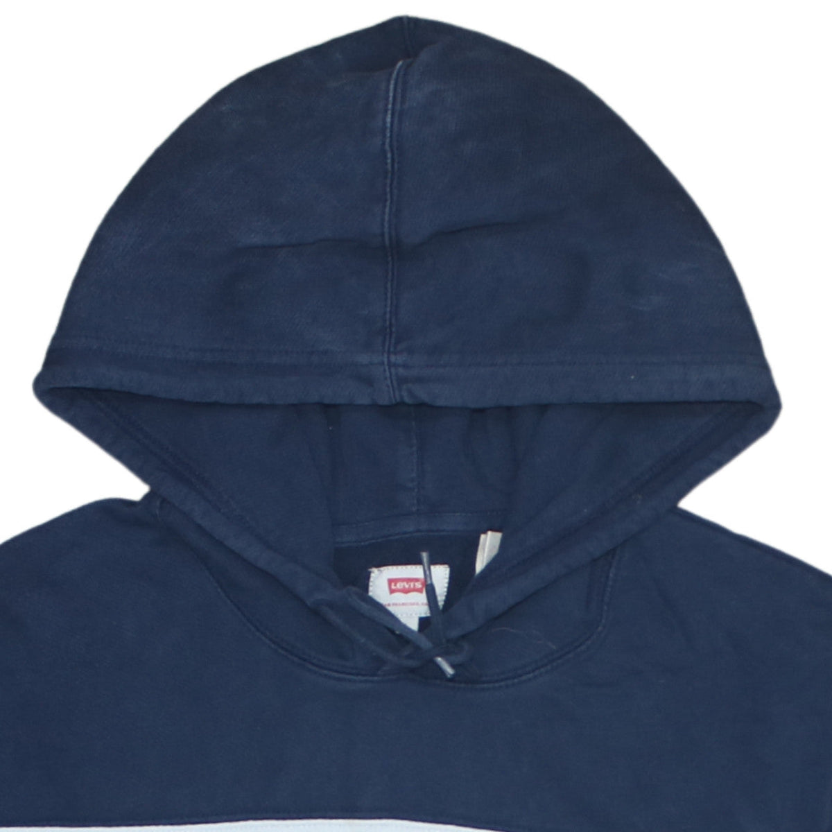 Levi's Men's Blue L Pullover Hoodie Logo Graphic Sweatshirt