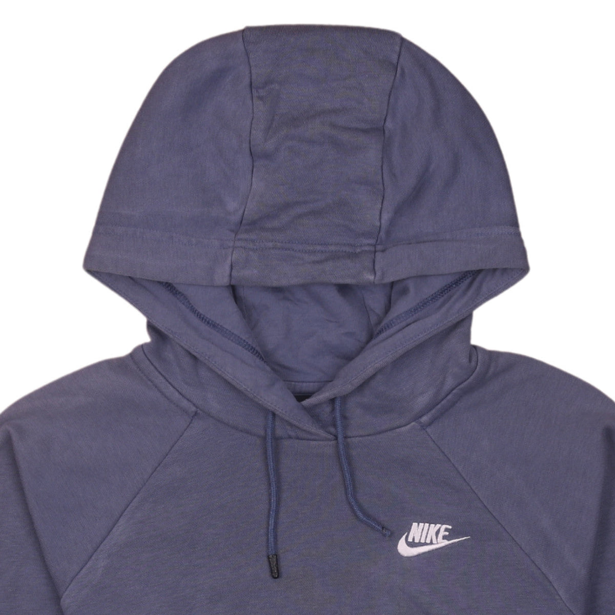 Nike Womens Blue Pullover Hoodie XS Hooded Sweatshirt