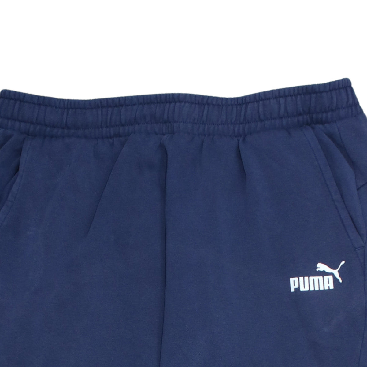 Puma Men's Blue 2XL Fleece Jogger Sweatpants with Pockets