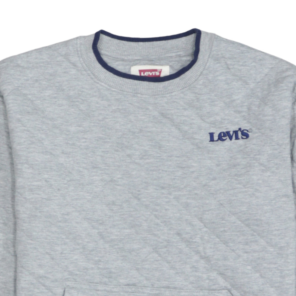 Levi's Boys Grey Crew Neck Pullover Sweatshirt Size 12 Years
