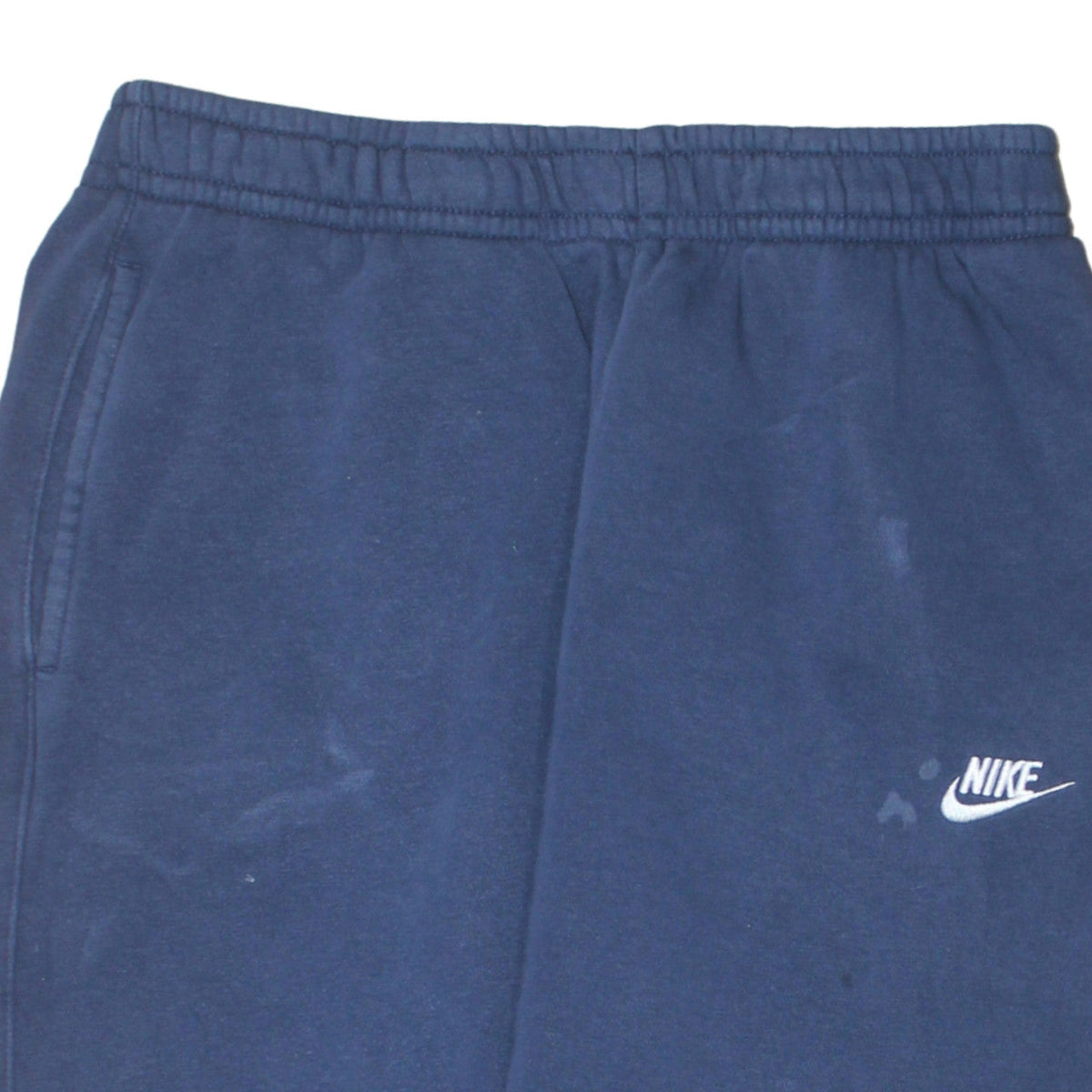 Nike Men's Blue Fleece Sweatpants M Regular Fit Joggers