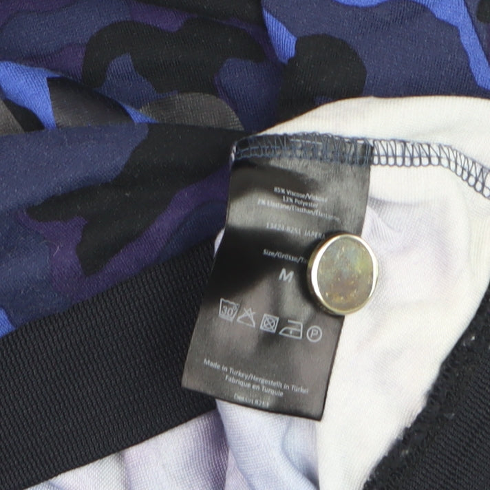 Baum und Pferdgarten Women's Blue Camo Pullover Jumper Size M