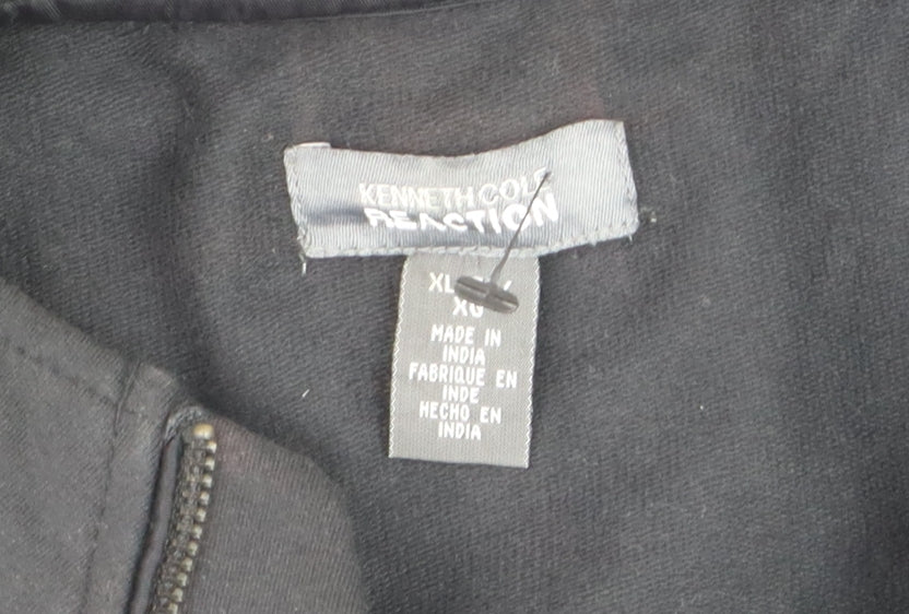 Kenneth Cole Reaction Men's Black XL Full Zip Softshell Jacket
