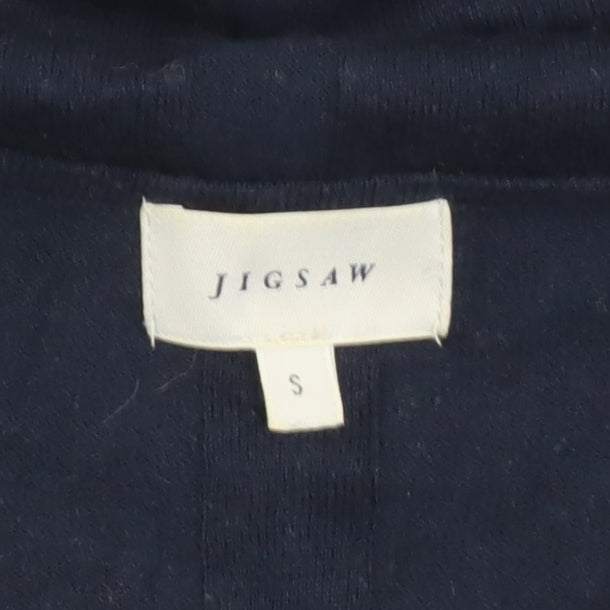 Jigsaw Women's Blue Cowl Neck Long Sleeve Knit Top Size S