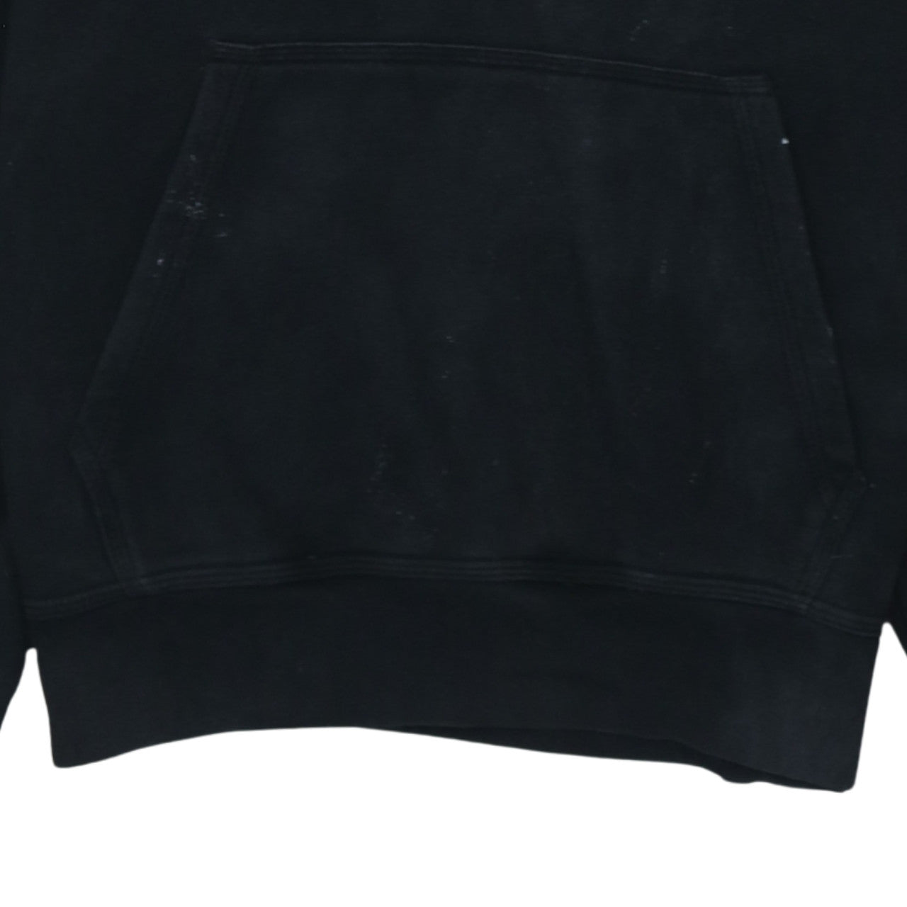 Nike Women Black Medium Pullover Hoodie Sweatshirt Cotton Blend