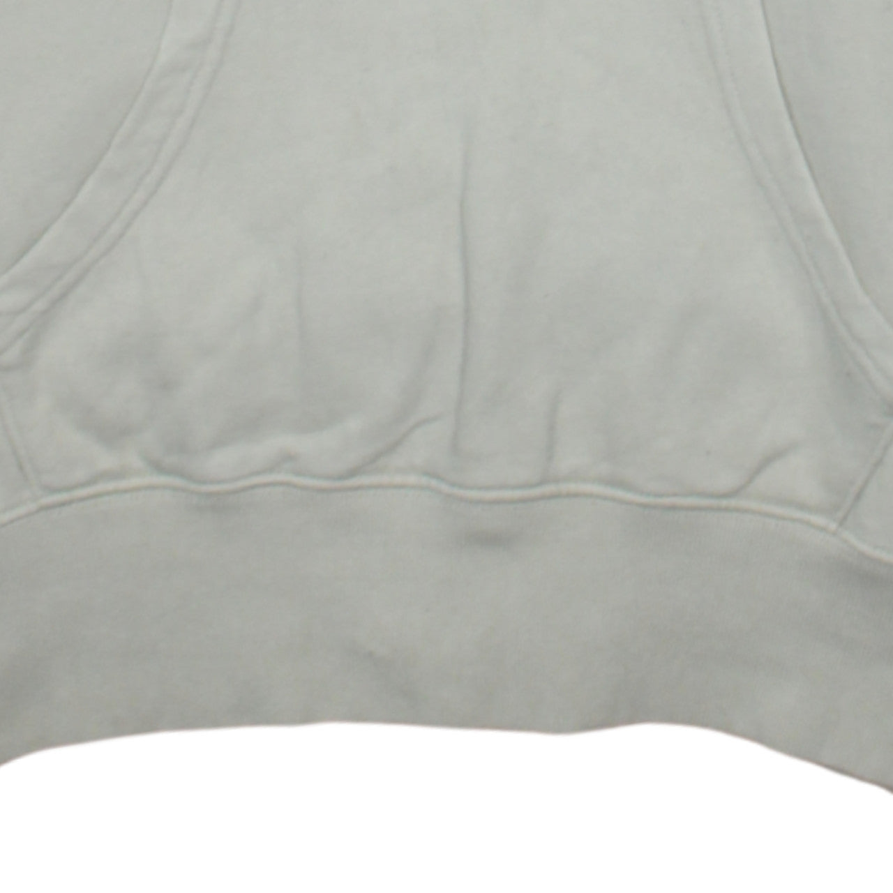 Champion Men's Beige Small Pullover Hoodie with Logo Front
