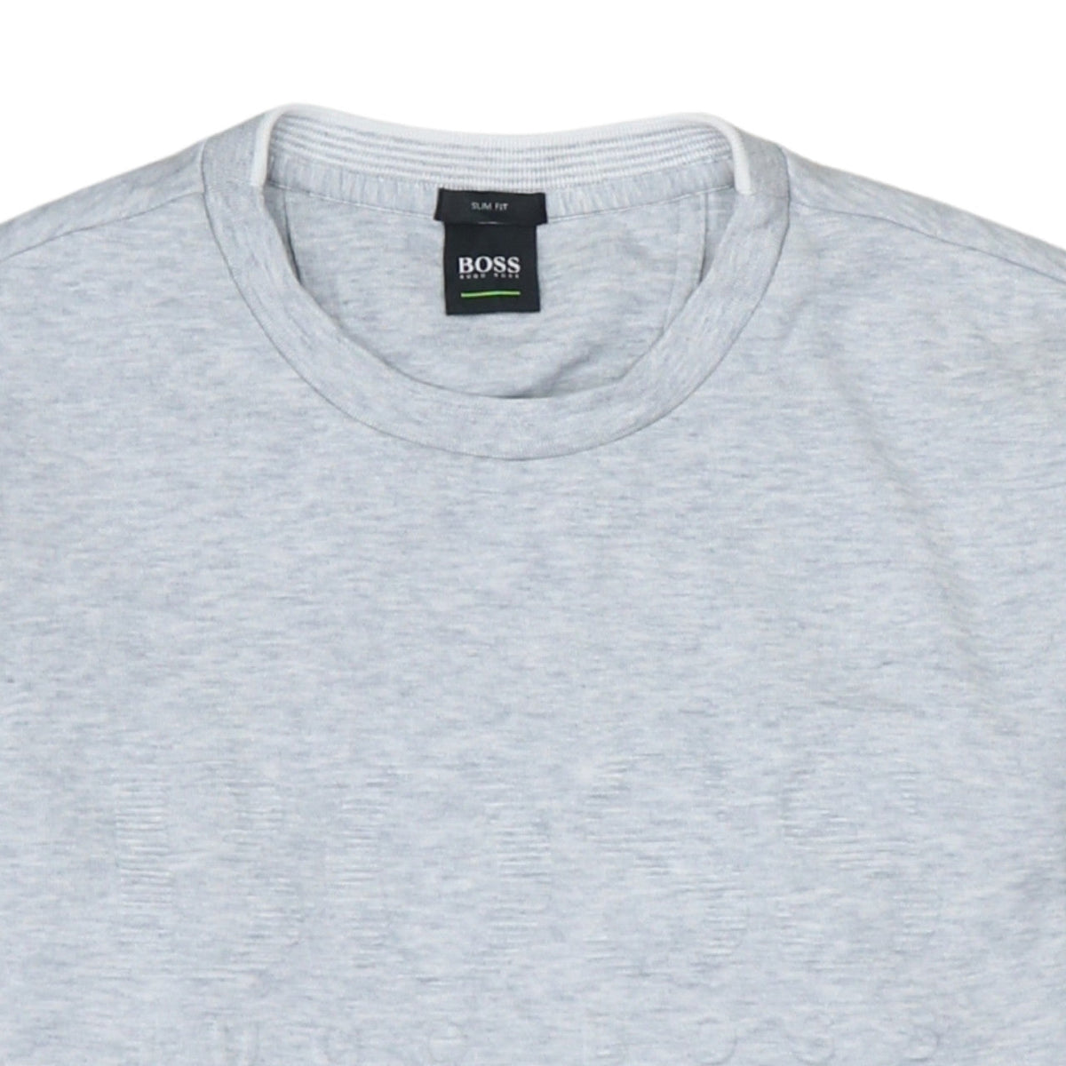 Hugo Boss Men's Grey Slim Fit Crew Neck Sweatshirt M