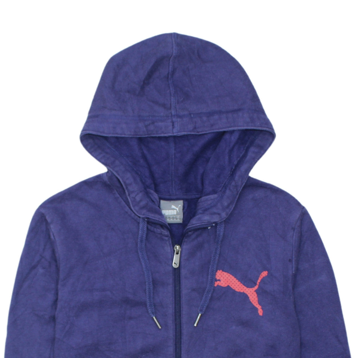 Puma Womens Purple Full Zip Hoodie XL Size 16 Casual Sportswear