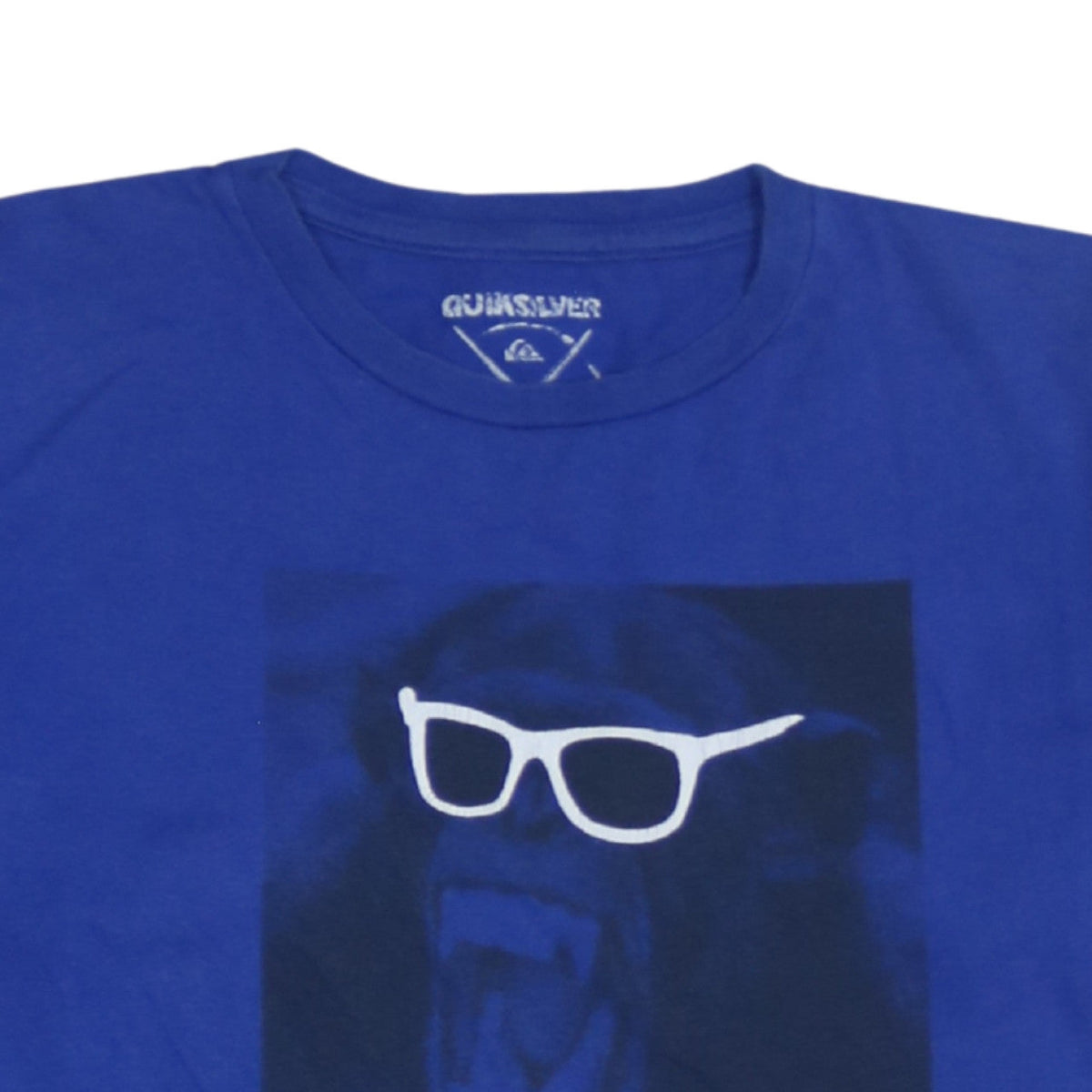 Quiksilver Teens Blue Graphic Monkey RAD! Cotton T-Shirt Size 16