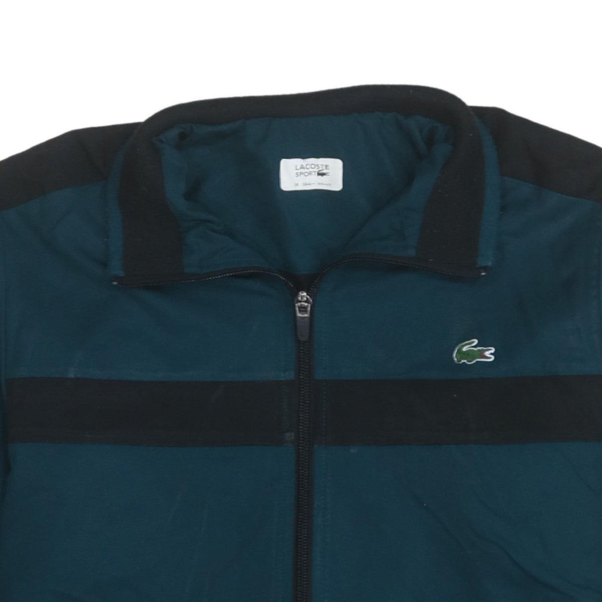 Lacoste Boys Blue Track Jacket Size 16 Years Full Zip Sportswear