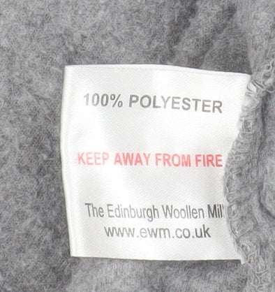 Isle Essentials Women's Grey Fleece Bodywarmer Waistcoat Size 14