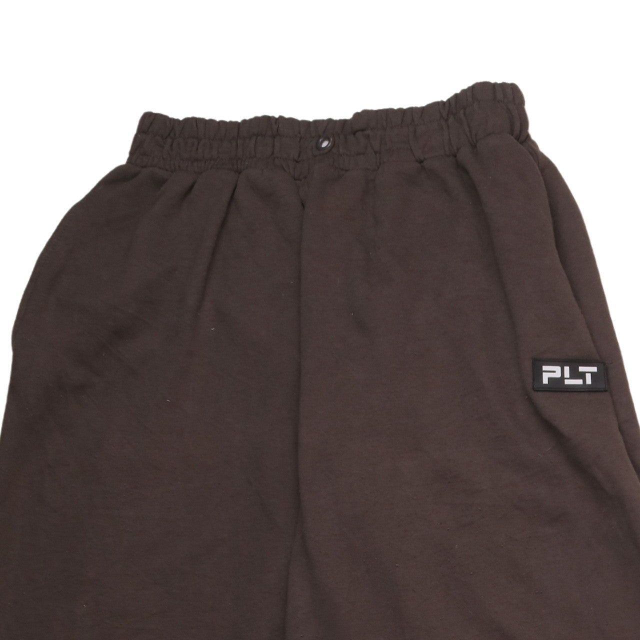 PrettyLittleThing Women Brown Jersey Wide-Leg Sweatpants Size 12