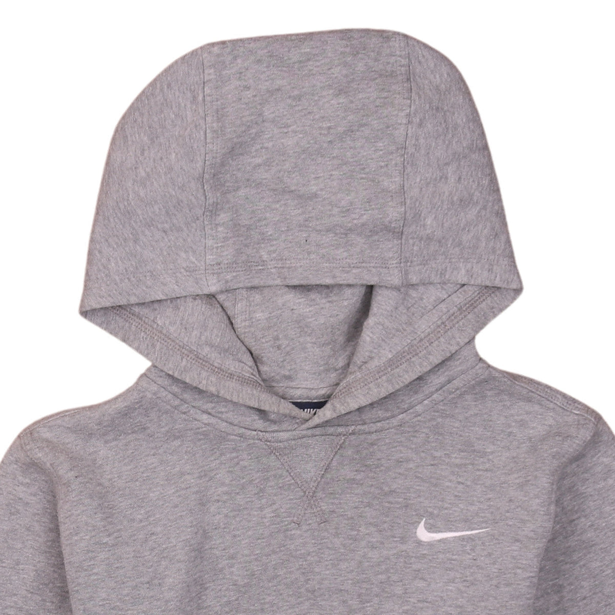 Nike Boys Grey Pullover Hoodie XL 13-15 Years Classic Sportswear