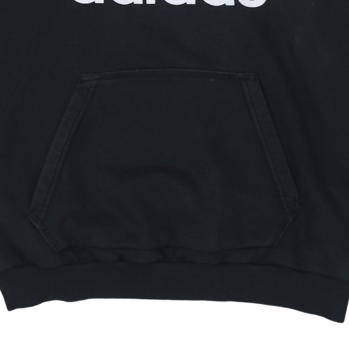 Adidas Men's Black Trefoil Pullover Hoodie Size S