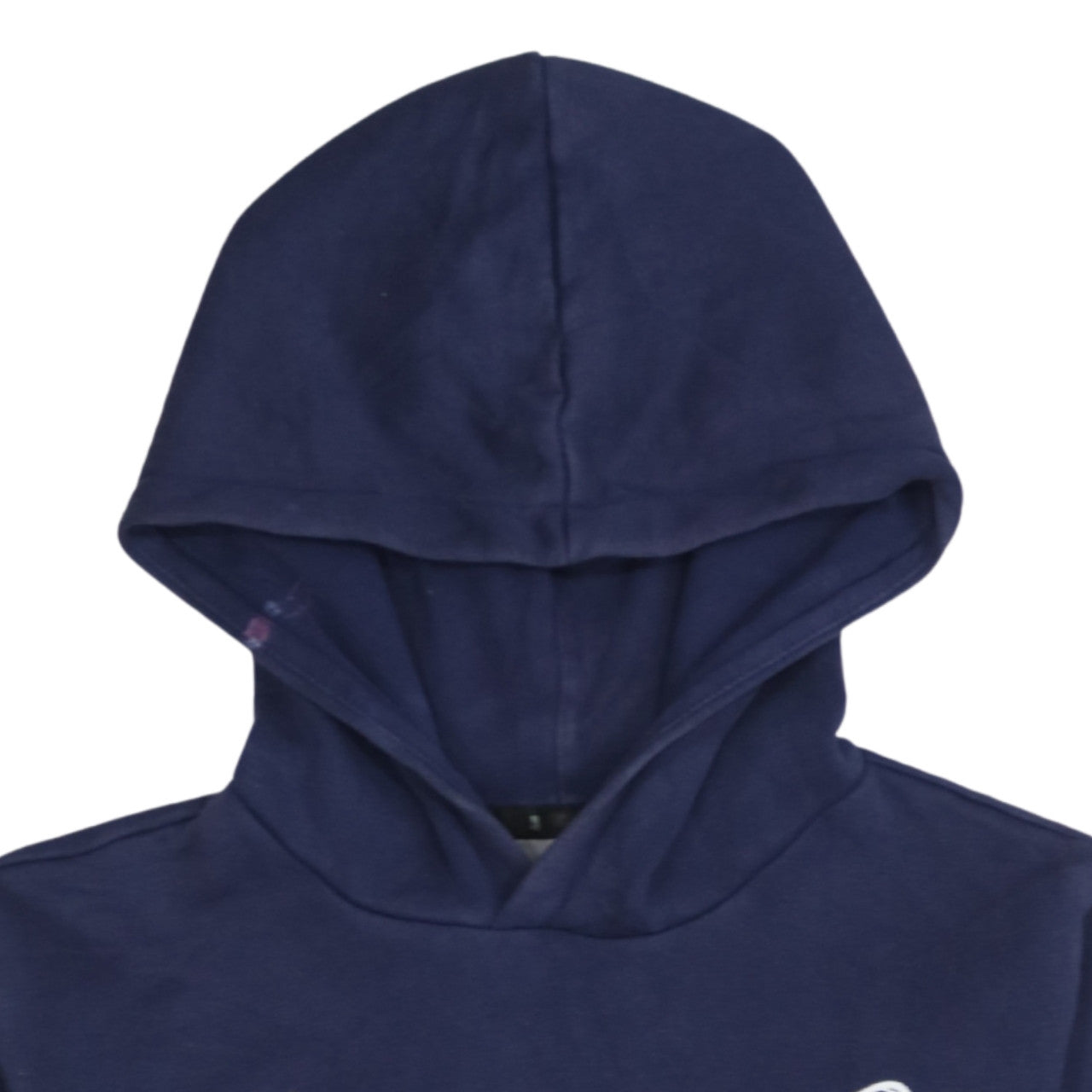 Puma Boys Blue Pullover Hoodie 12 Years Graphic Logo Fleece Sweatshirt