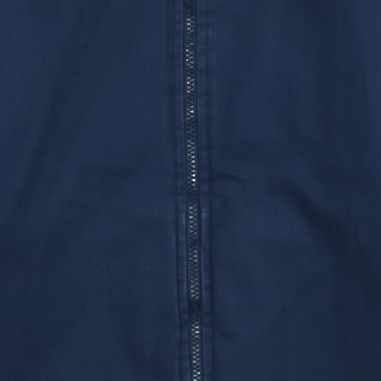 Nike Men's Blue Hooded Parka Coat Size L Full Zip Cotton Blend