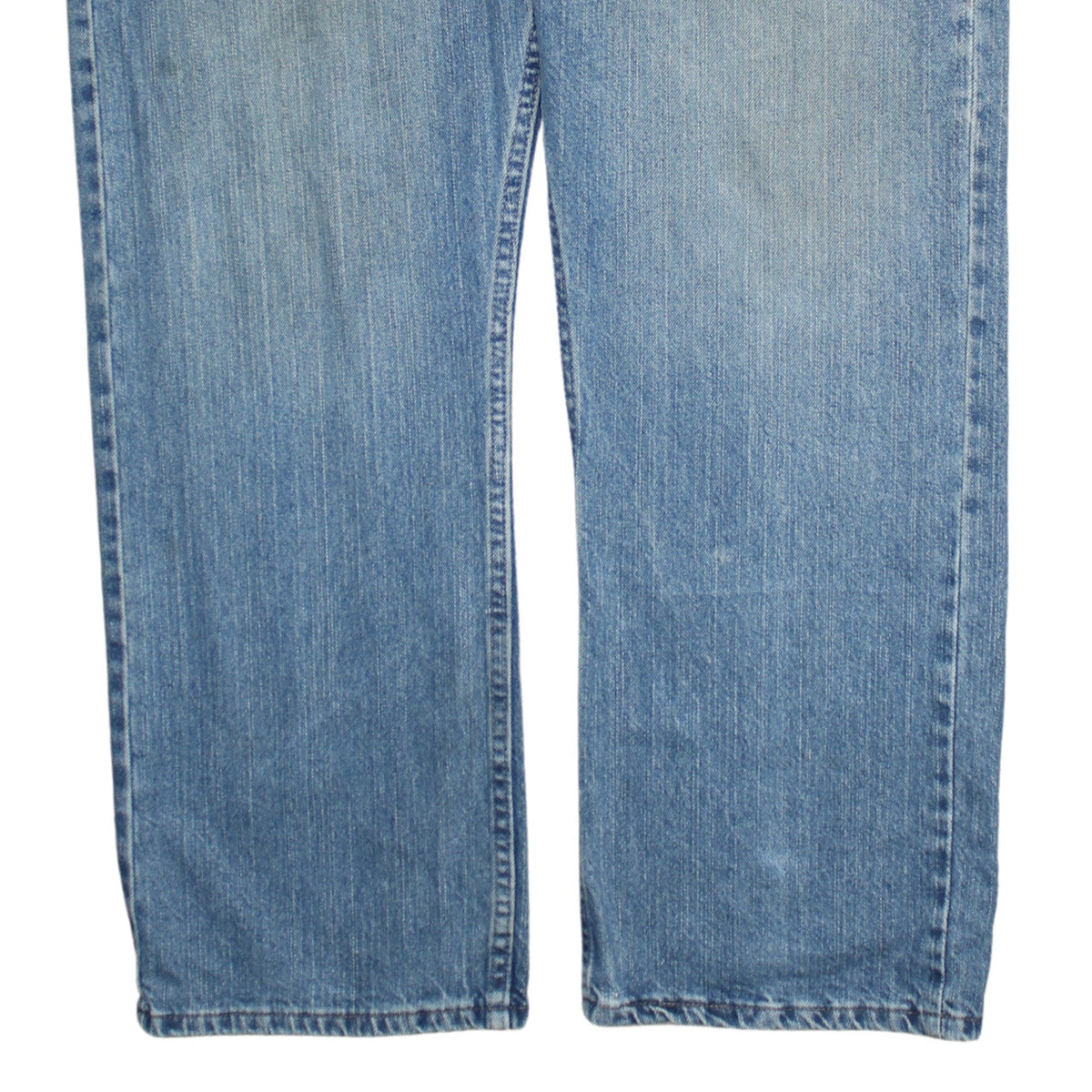 Wrangler Men's Blue Relaxed Straight 38x30 Denim Jeans