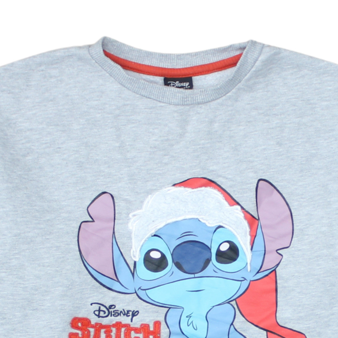 Disney at Primark Girls Grey Stitch Christmas Pullover Sweatshirt 12-13 Yrs