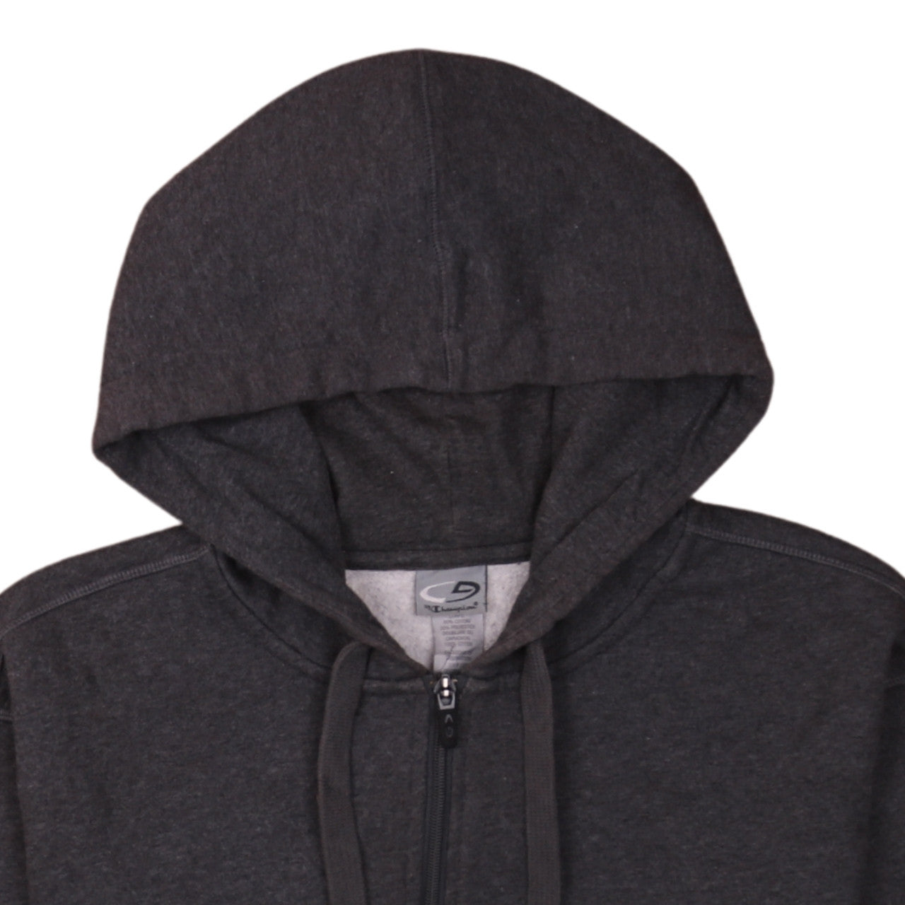 Champion Men's Black Full Zip Hoodie Size S Regular Fit
