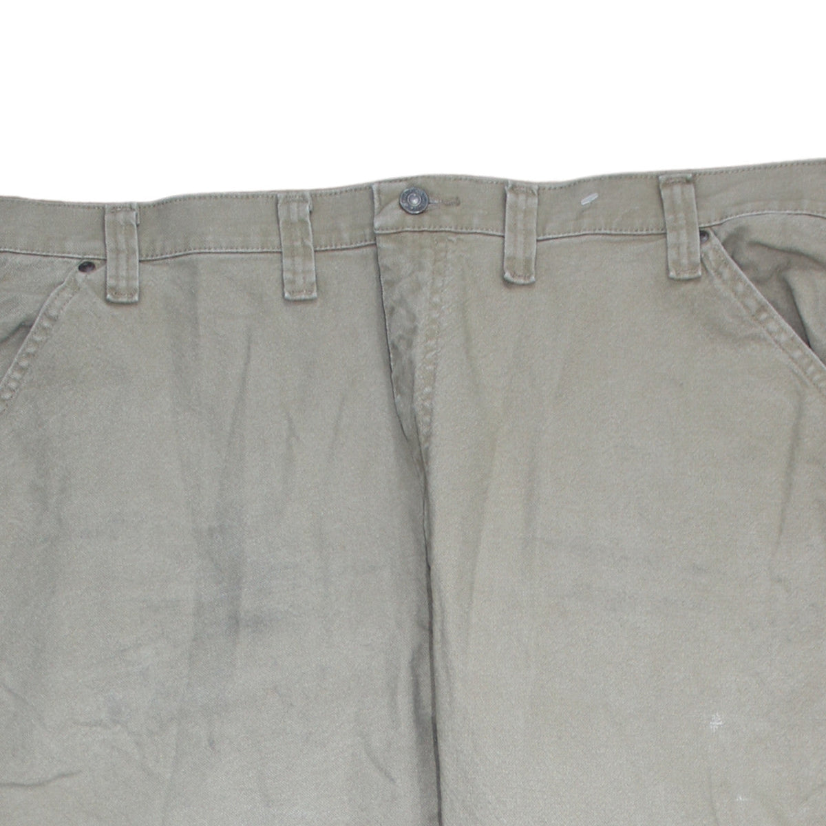 Wrangler Men's Beige Carpenter Workwear Trousers Size 44x32