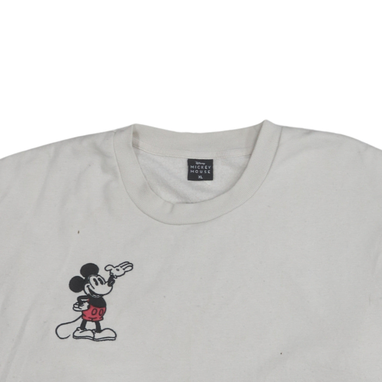 Pep&Co Disney Mickey Mouse White XL Unisex Sweatshirt
