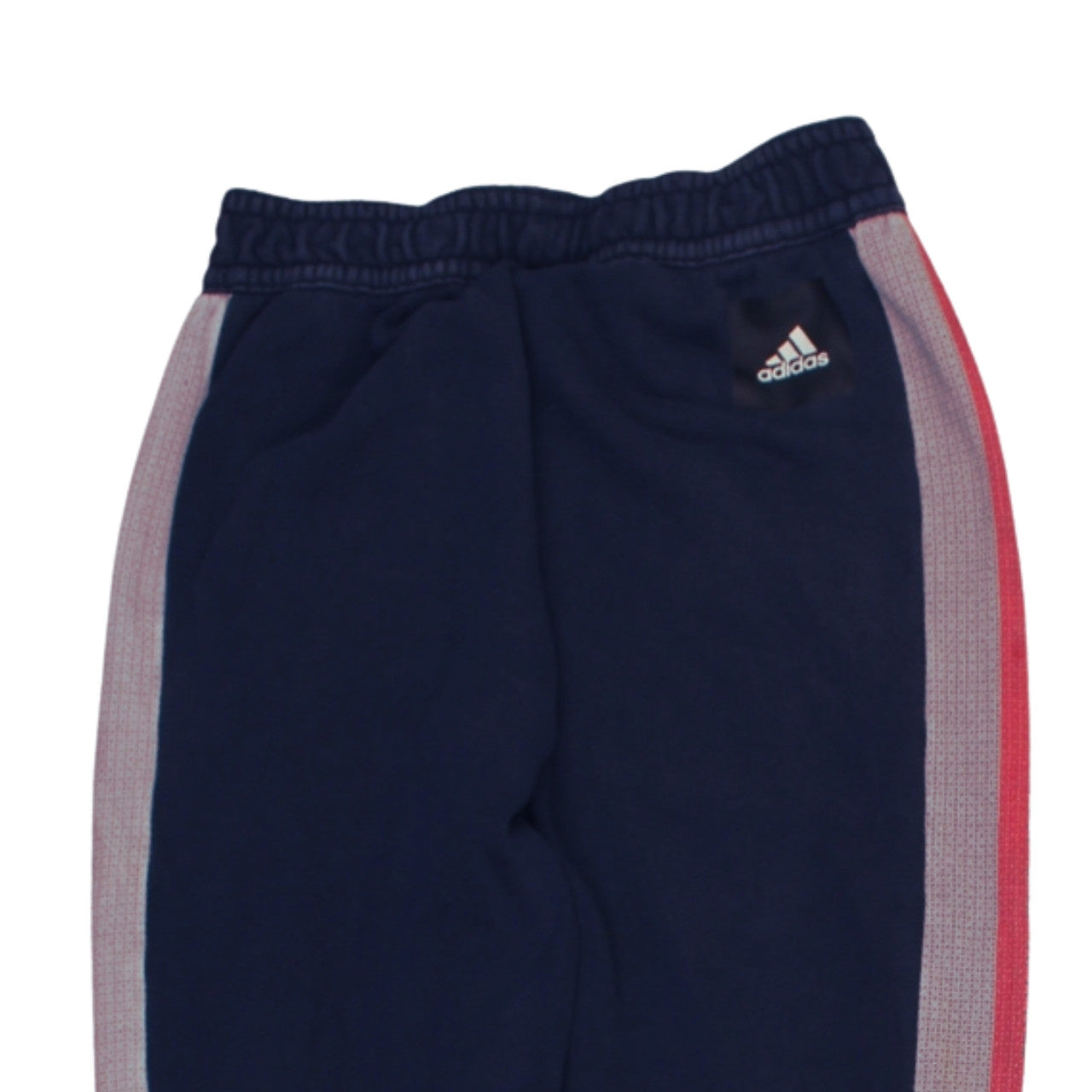 Adidas Men's Blue Sweatpants S Regular Fit Tapered Fleece