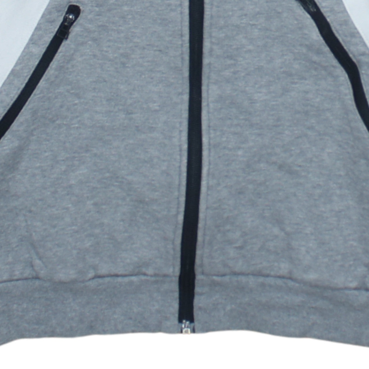 Adidas Mens Grey Full Zip Hoodie XS Sportswear Jacket