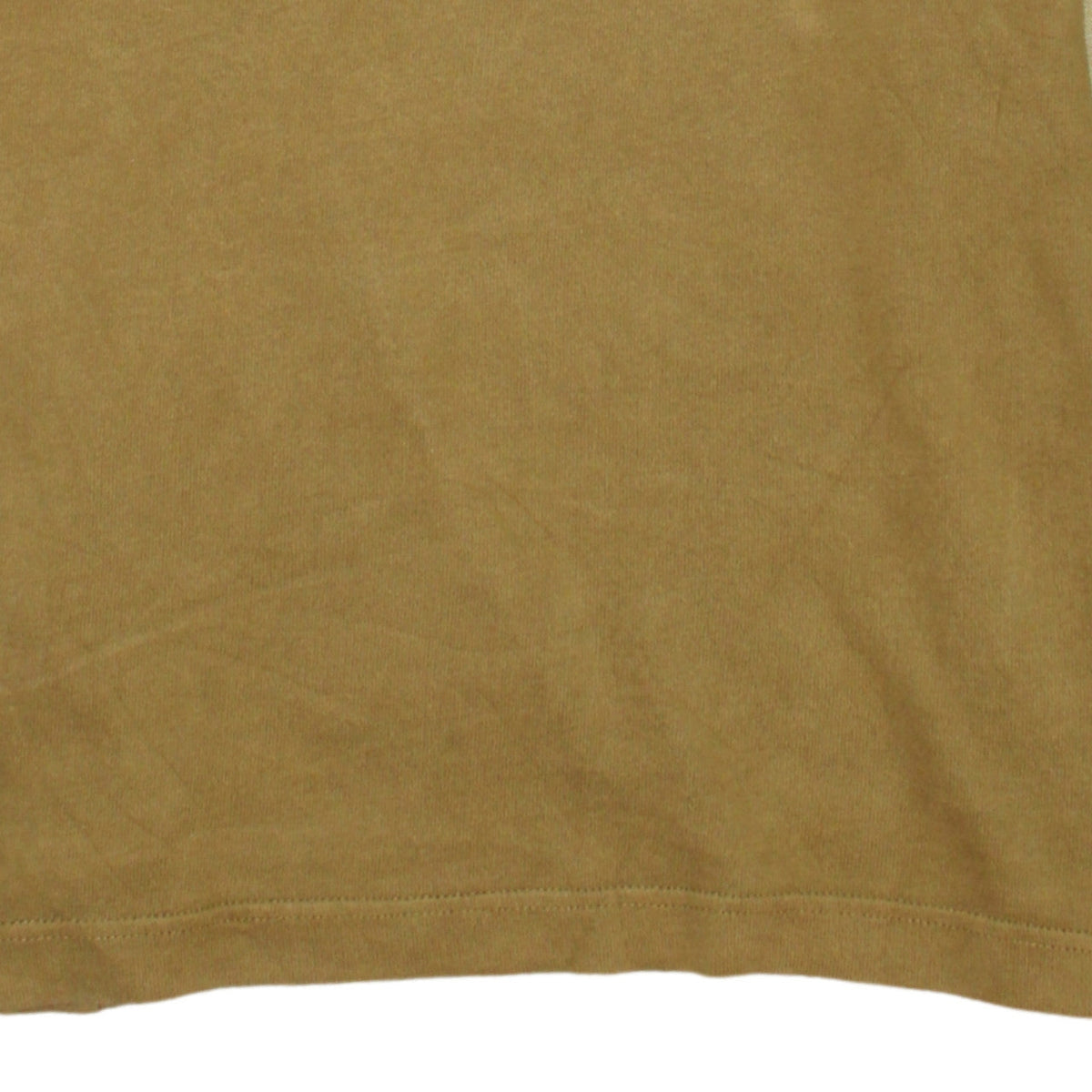 Timberland Earthkeepers Men’s Brown XL Henley Sweatshirt Quilted Shoulder