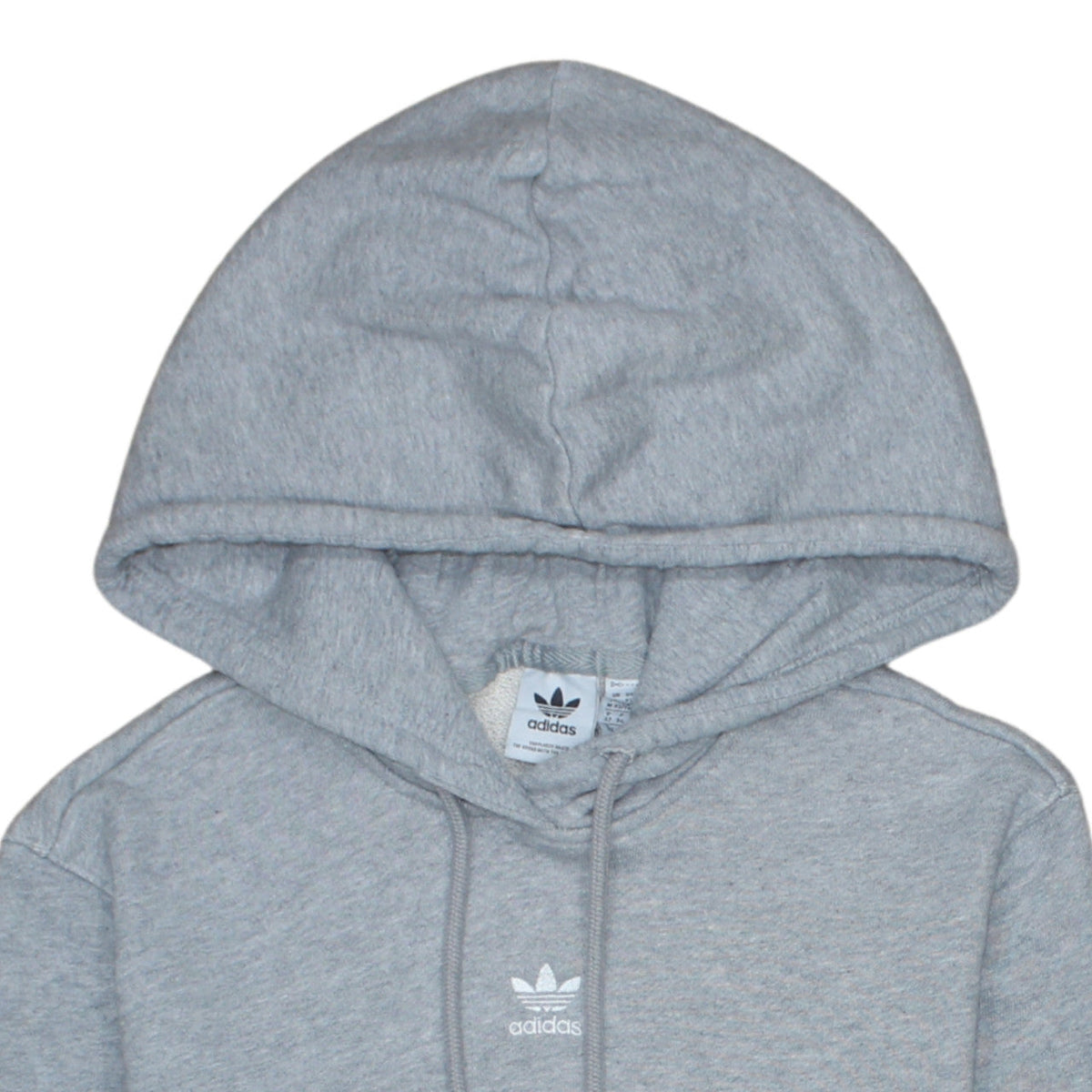 Adidas Women’s Grey Hoodie XS Pullover Hooded Sweatshirt