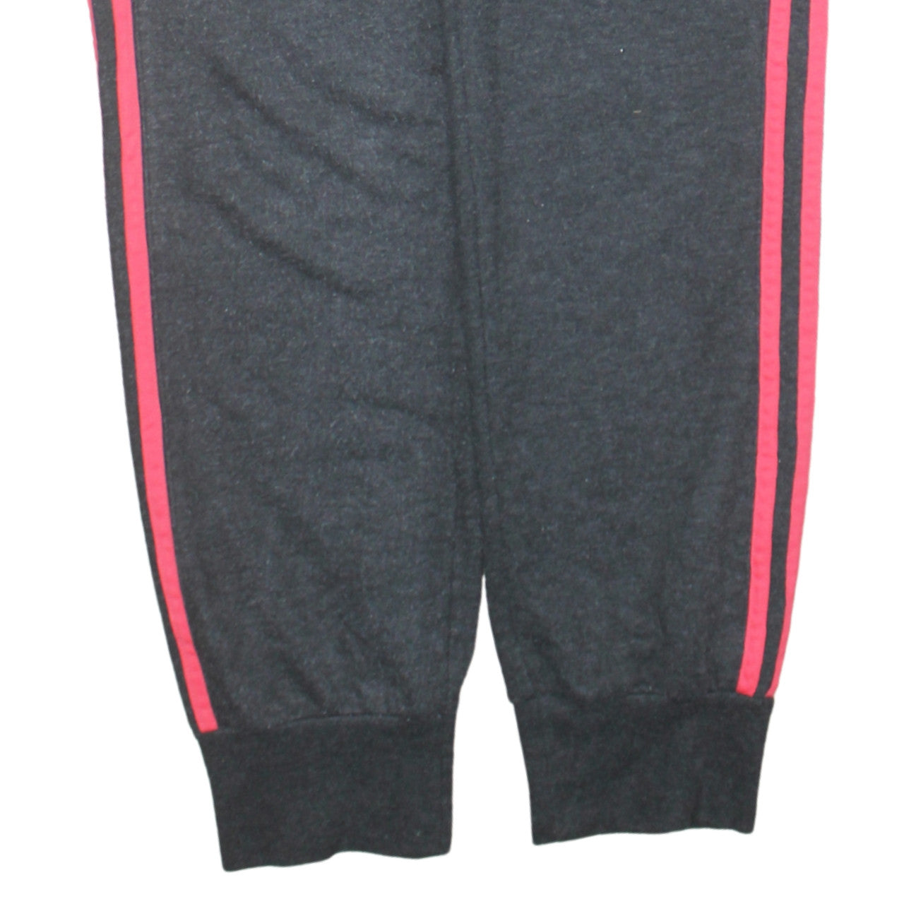 Adidas Women Charcoal Jogger Sweatpants S Climalite Drawstring Tracksuit Bottoms