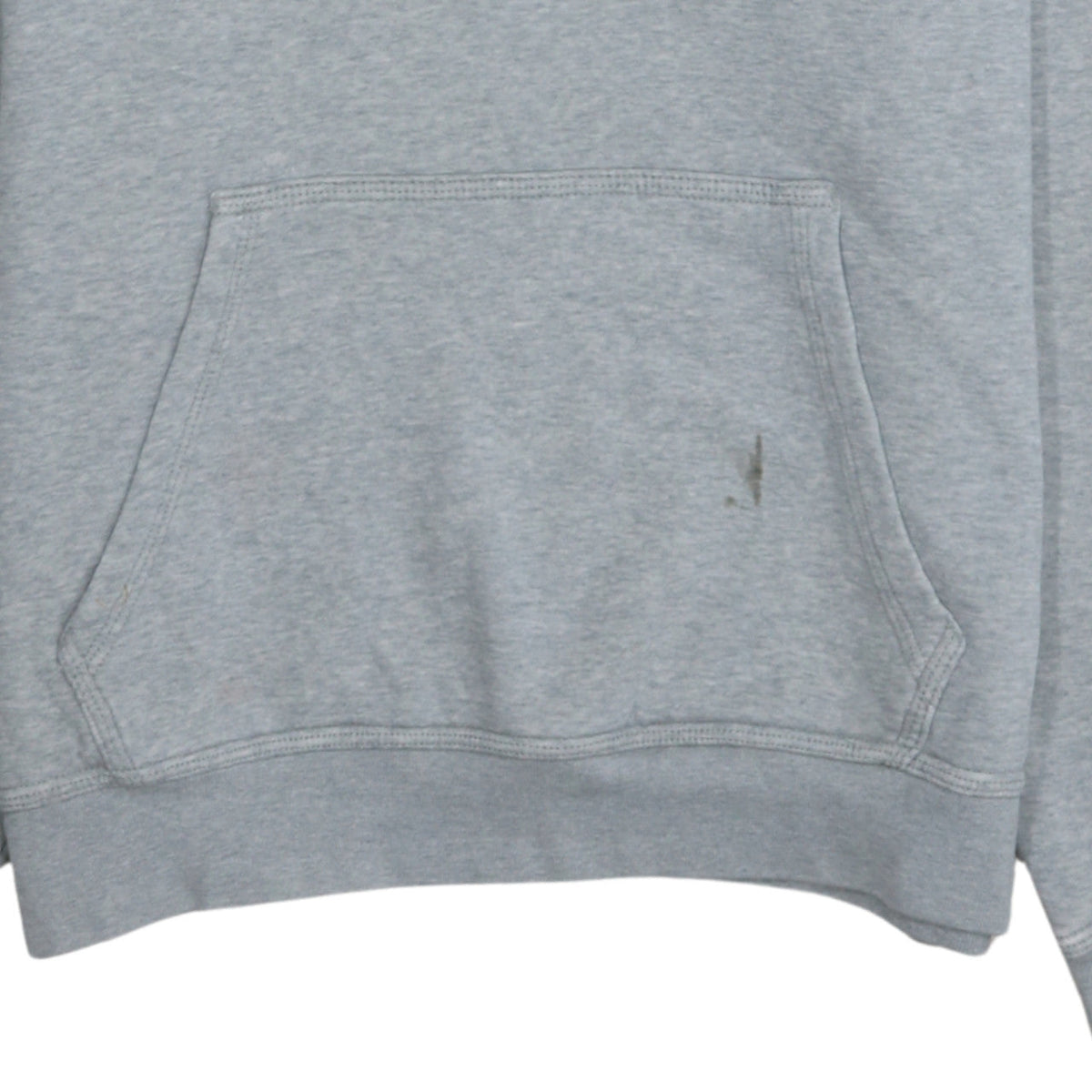 Nike Women’s Grey Hoodie Medium Pullover Sweatshirt Cotton Blend
