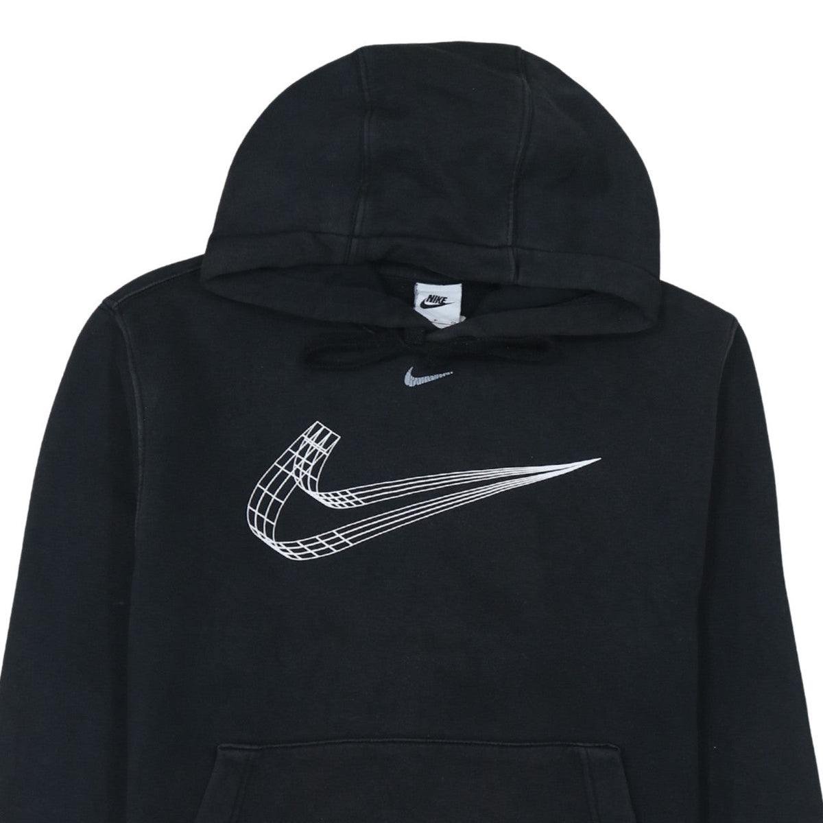 Nike Men's Black Pullover Hoodie Small Graphic Logo Sportswear