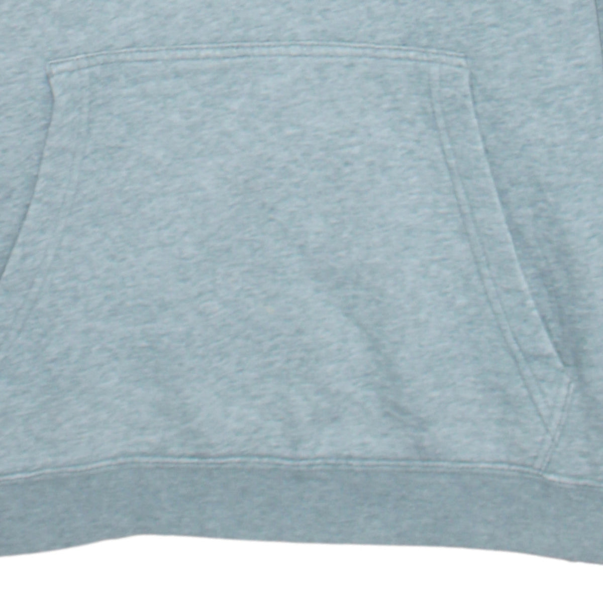 Nike Men's Grey Pullover Hoodie L Fleece Regular Fit