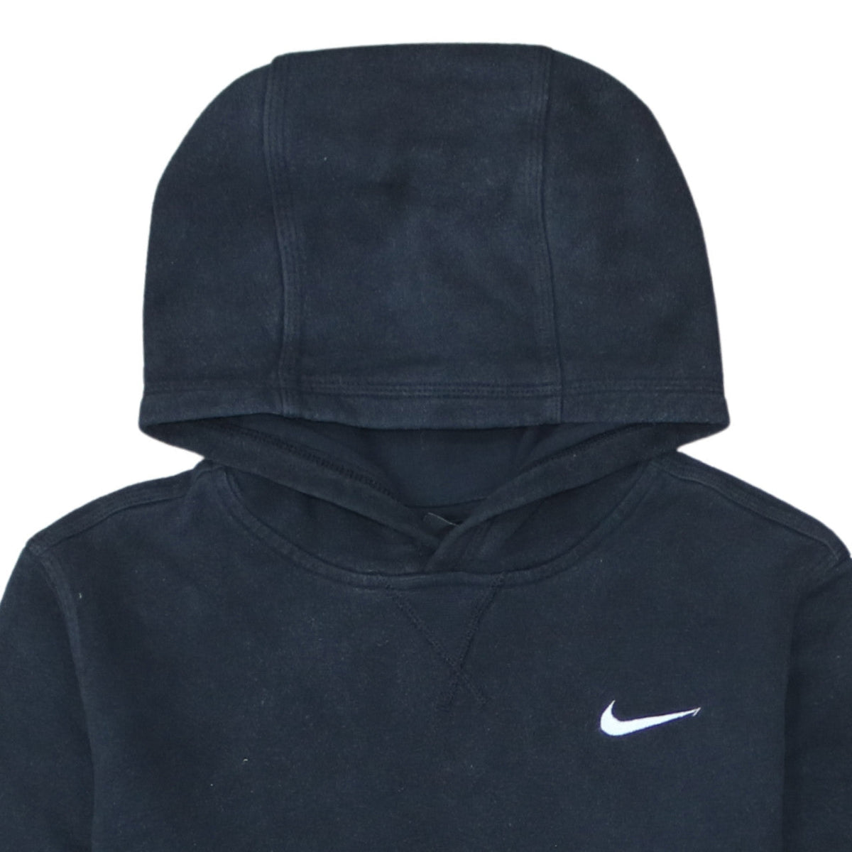 Nike Boys Black Pullover Hoodie XL 13-15 Years Fleece Lined Sweatshirt