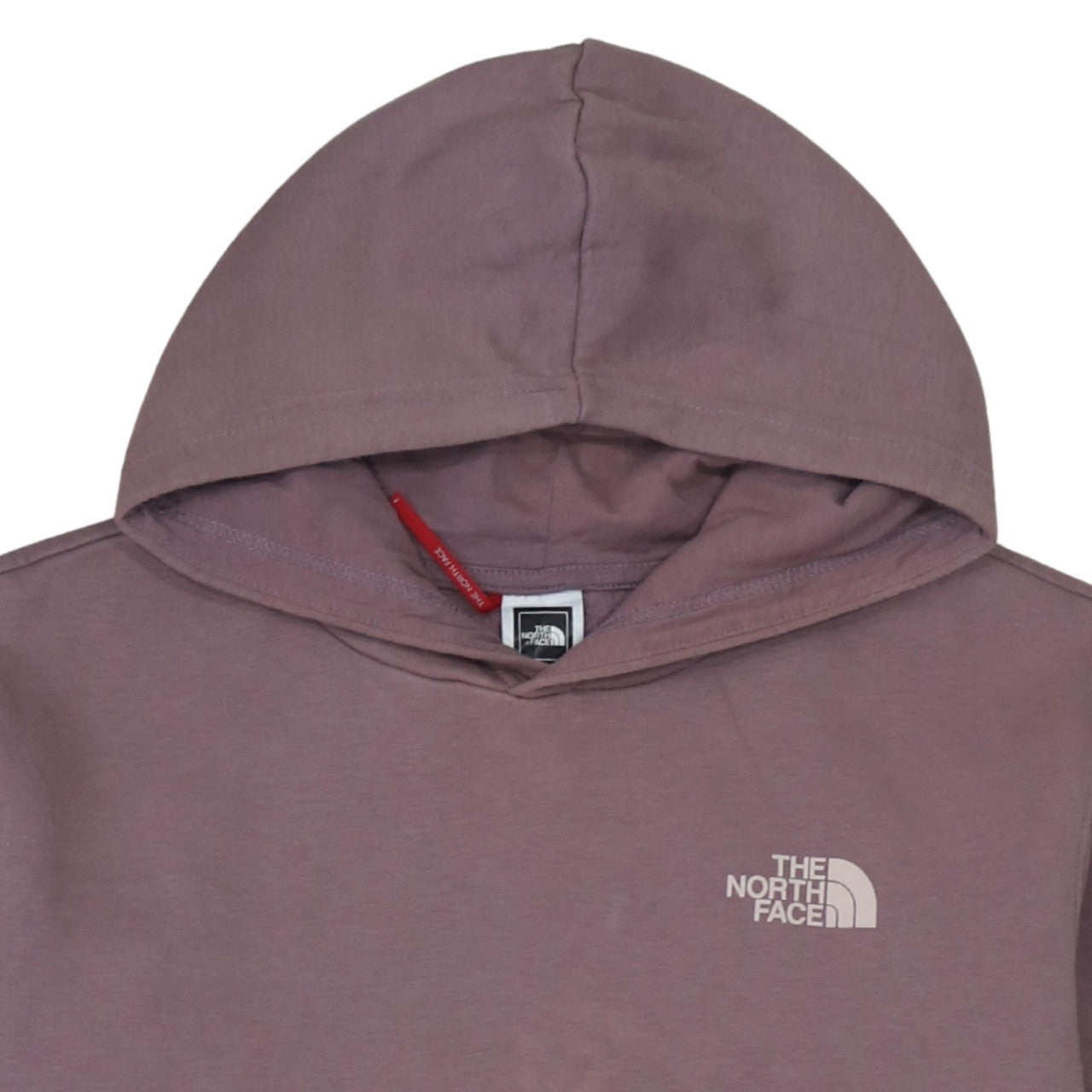 The North Face Girls Purple XL Pullover Hoodie with Logo Print
