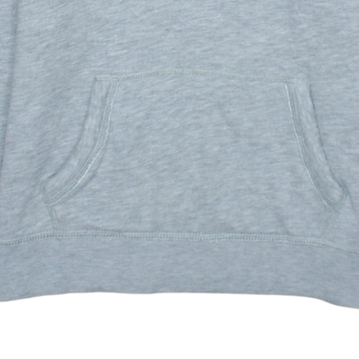 Hollister Men’s Grey Pullover Hoodie L Logo Embroidered Classic Style